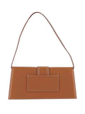 Jacquemus The Long Bambino Leather Flap Closure Shoulder Bag — Same as shown — Size One Size — Back View