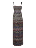 Missoni Zigzag Motif Sleeveless Dress — Same as shown — Size XS — Front View