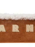 Marni Faux Shearling Applique Shoulder — Same as shown — Size One Size — Detail View