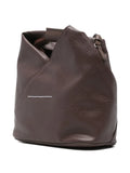 Mm6 Maison Margiela Diagonal Seam Shoulder Bag — Same as shown — Size One Size — Back View