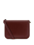 Valentino Garavani V Logo Signature Leather Shoulder Bag — Same as shown — Size One Size — Side View