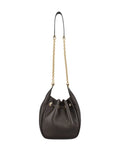 Saint Laurent Paris Drawstring Chain Bucket Bag — Same as shown — Size One Size — Side View