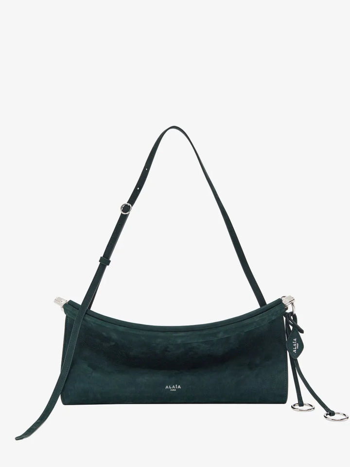 Alaia Medium Le Click Ring Charm Shoulder Bag — Same as shown — Size One Size — Side View