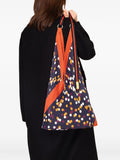 Multitudes Bags Valeria Pleated Polka Dot Shoulder Bag — Same as shown — Size One Size — Top View