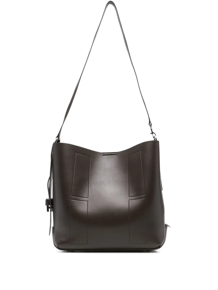 Hogan Panelled Shoulder Bag — Same as shown — Size One Size — Front View