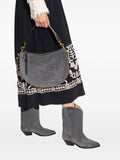 Isabel Marant Studded Shoulder Bag — Same as shown — Size One Size — Side View