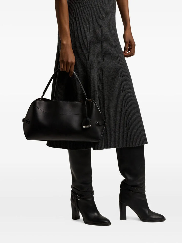 Ralph Lauren Collection Leather Shoulder Bag — Same as shown — Size One Size — Side View
