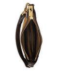 Polo Ralph Lauren Mini Id Suede Shoulder Bag — Same as shown — Size One Size — Back View