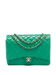 Chanel Pre Owned 1182593 Green — Same as shown — Size One Size — Front View