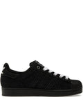 adidas Superstar Ii Denim Sneakers — Black — Size US M 4 - US W 5.5 — Front View