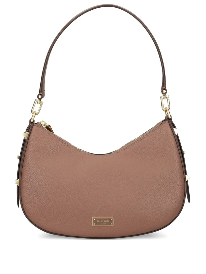 Kate Spade Liv Leather Shoulder Bag — Same as shown — Size One Size — Front View