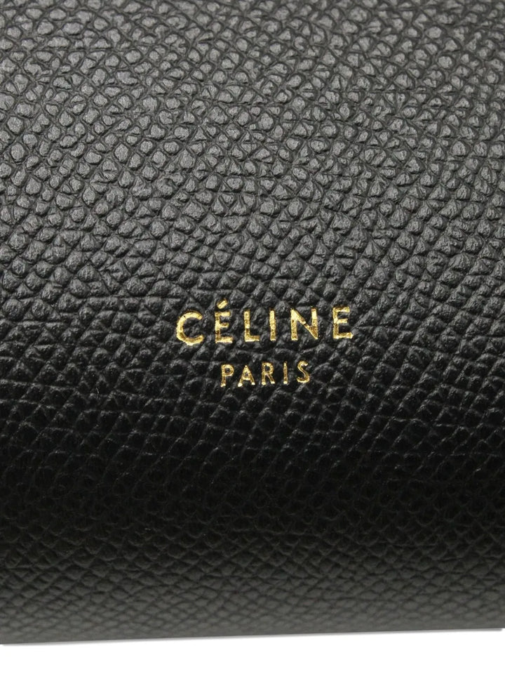 Celine Pre Owned Leather Shoulder Bag — Same as shown — Size One Size — Top View