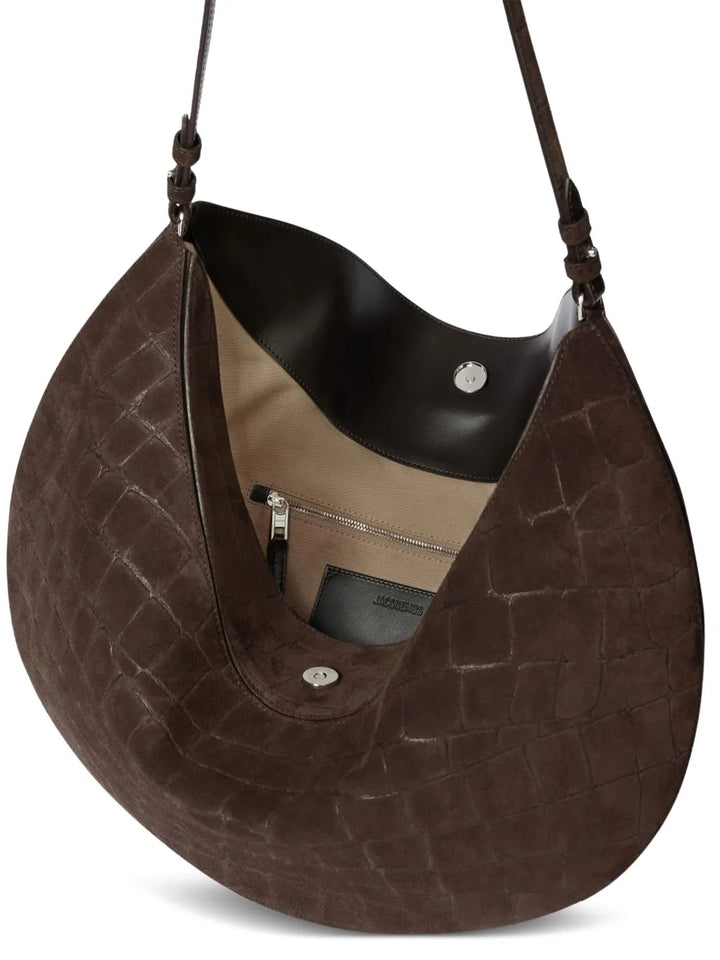 Jacquemus Le Calisso Rond Shoulder Bag — Same as shown — Size One Size — Back View