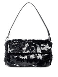 Staud Timmy Sequin Shoulder Bag — Same as shown — Size One Size — Front View
