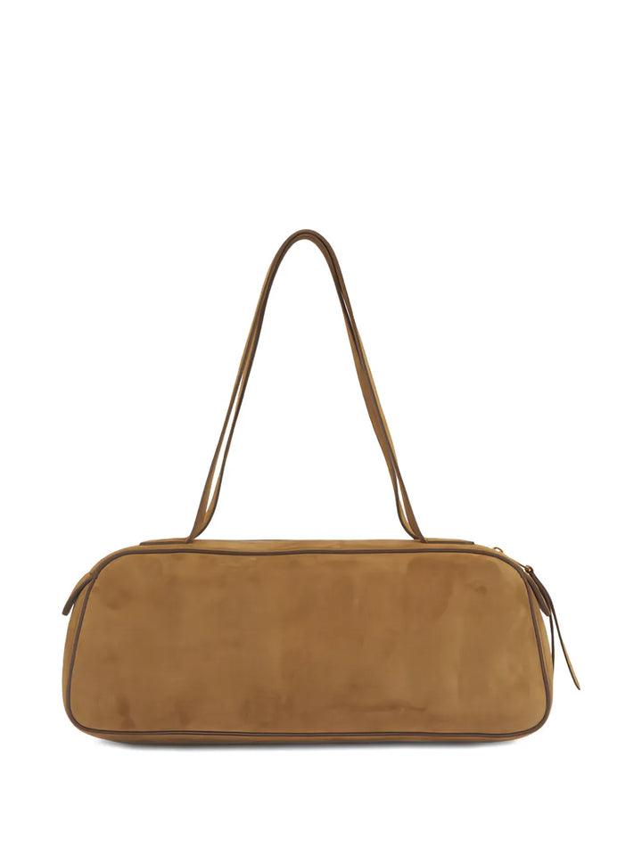 Khaite Simona Suede Shoulder Bag — Same as shown — Size One Size — Back View