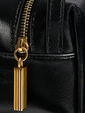 Khaite Leather Shoulder Bag — Same as shown — Size One Size — Top View