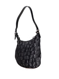 Fendi Pre Owned 2000 2010 Zucchino Denim Oyster Shoulder Bag — Same as shown — Size One Size — Back View