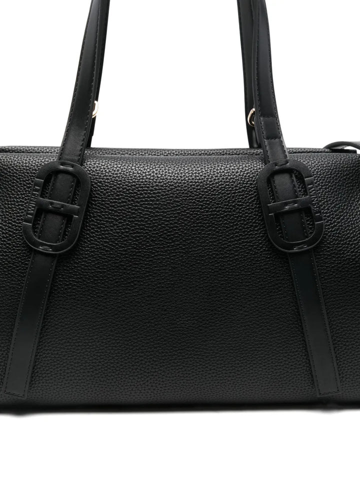 Twinset Leather Shoulder Bag — Same as shown — Size One Size — Back View