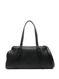 Twinset Leather Shoulder Bag — Same as shown — Size One Size — Front View