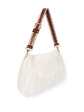 Dries Van Noten Fringed Leather Shoulder Bag — Same as shown — Size One Size — Top View