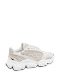 Michael Michael Kors Rennty Logo-Panels Chunky — Beige — Size US M 3.5 - US W 5 — Top View