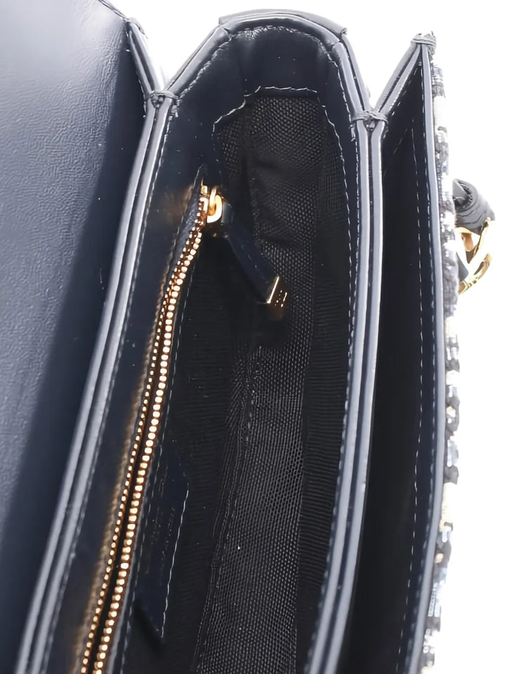 Christian Dior Pre Owned Oblique Shoulder Bag — Same as shown — Size One Size — Back View