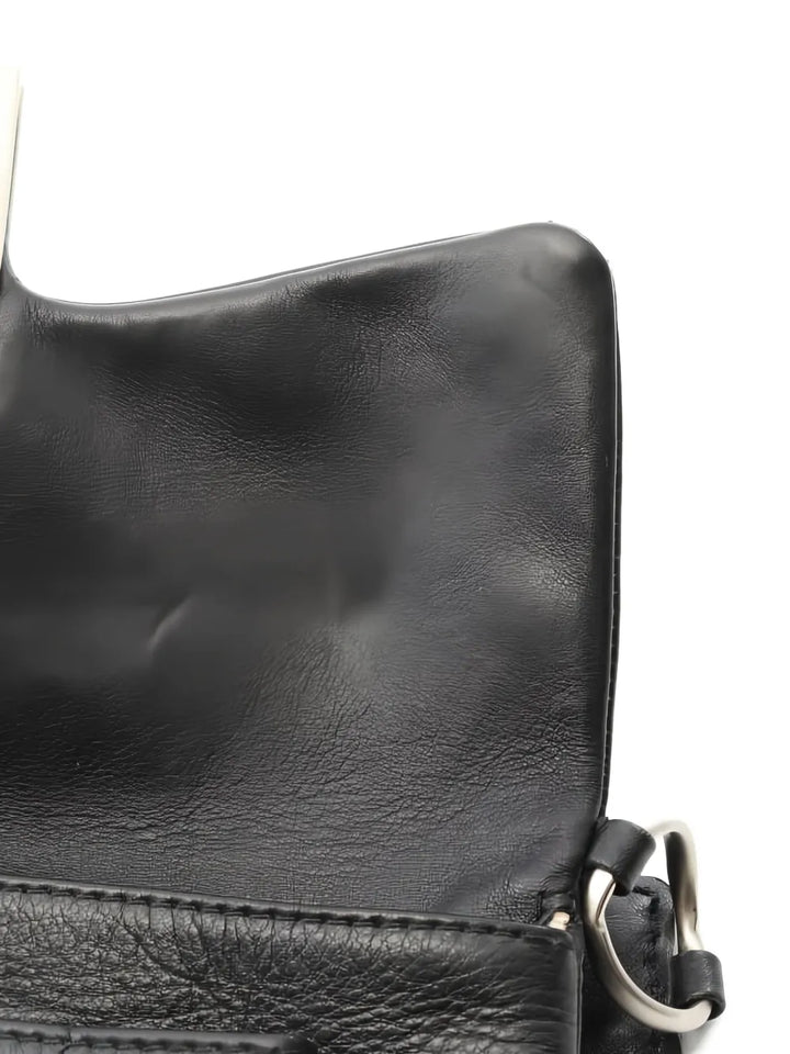 Chanel Pre Owned 2003 2004 255 Chocolate Bar Flap Closure Shoulder Bag — Same as shown — Size One Size — Detail View