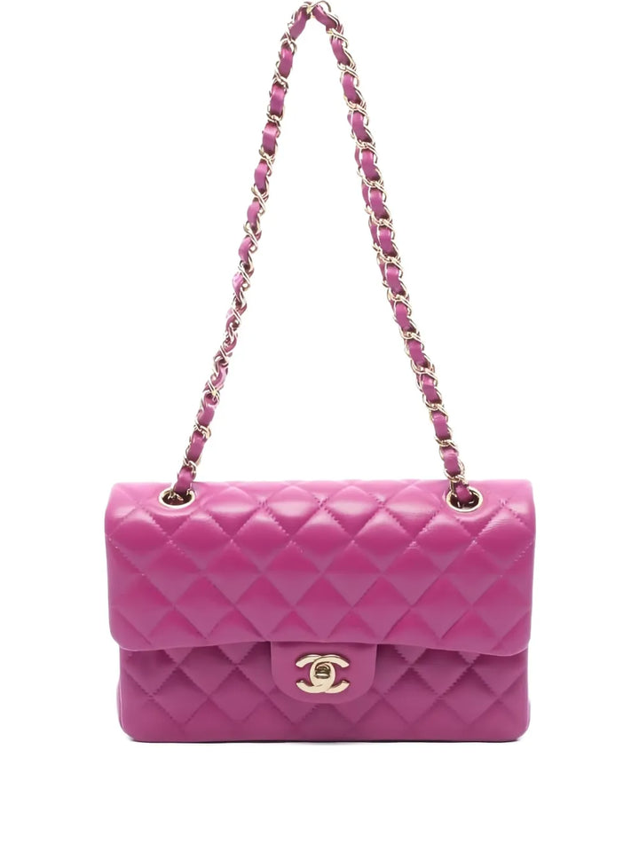 Chanel Pre Owned Double Flap Shoulder Bag — Same as shown — Size One Size — Front View