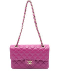 Chanel Pre Owned Double Flap Shoulder Bag — Same as shown — Size One Size — Front View