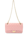 Chanel Pre Owned 255 Matelasse W Flap Shoulder Bag — Same as shown — Size One Size — Front View