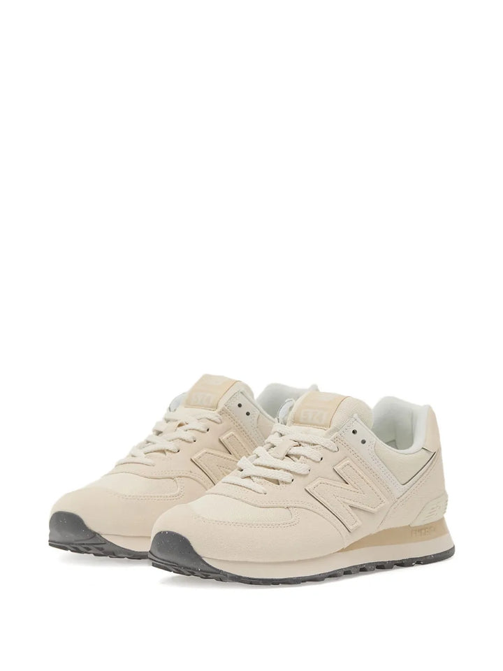 New Balance 574 — Beige — Size US M 3.5 - US W 5 — Side View