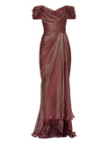 Iris Serban Augusta Dress — Red — Size XS — Front View