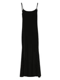 Reformation Averil Dress — Black — Size XXL — Front View