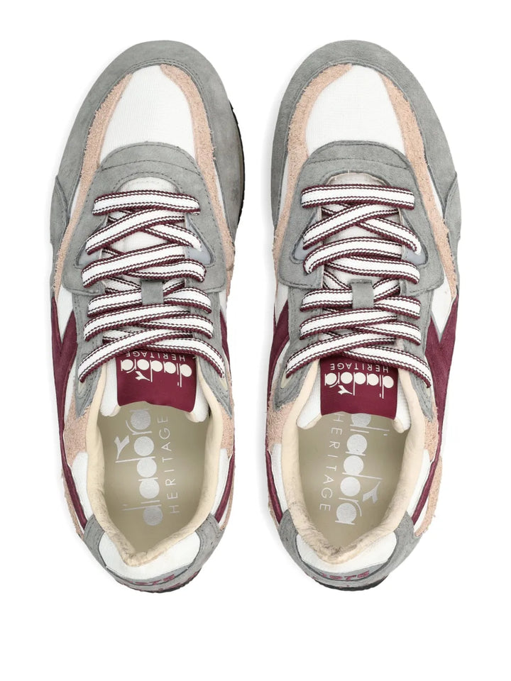 Diadora Equipe Revenge — Grey — Size US M 3.5 - US W 5 — Back View