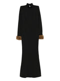 Reformation Honey Dress — Black — Size S — Front View