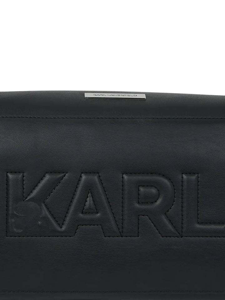 Karl Lagerfeld Ikon Shoulder Bag — Same as shown — Size One Size — Detail View