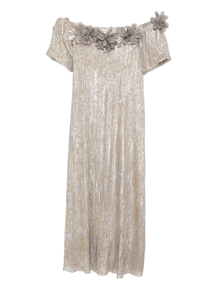 Sachin Babi Valentina Gown — Beige — Size XS — Front View