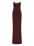 Rebecca Vallance Alora Strapless Embellished Maxi Dress — Same as shown — Size XS — Front View