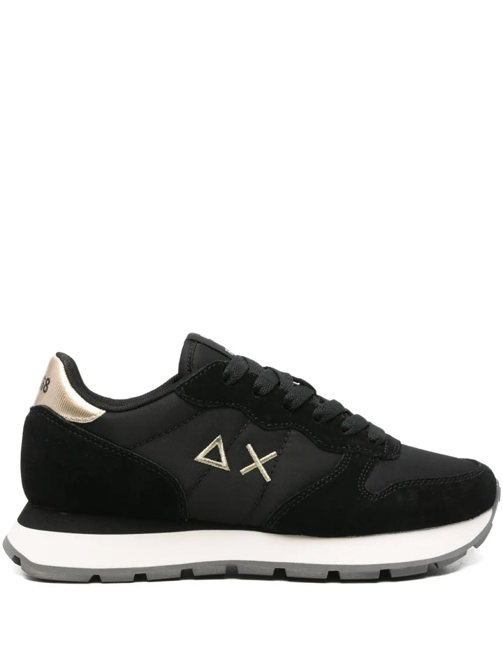 Sun68 Appliqu etail — Black — Size US M 3.5 - US W 5 — Front View