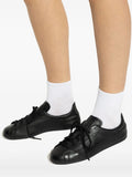 adidas Stan Smith Lo Pro — Black — Size US M 3.5 - US W 5 — Detail View