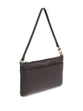Michael Kors Leather Zip Top Shoulder Bag — Same as shown — Size One Size — Back View
