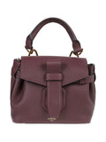 Lancel Leather Top Handle Shoulder Bag — Same as shown — Size One Size — Front View