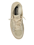 Golden Goose Perforated Star — Beige — Size US M 3.5 - US W 5 — Top View