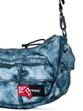 Diesel Logo Patch Denim Effect Shoulder Bag — Same as shown — Size One Size — Top View