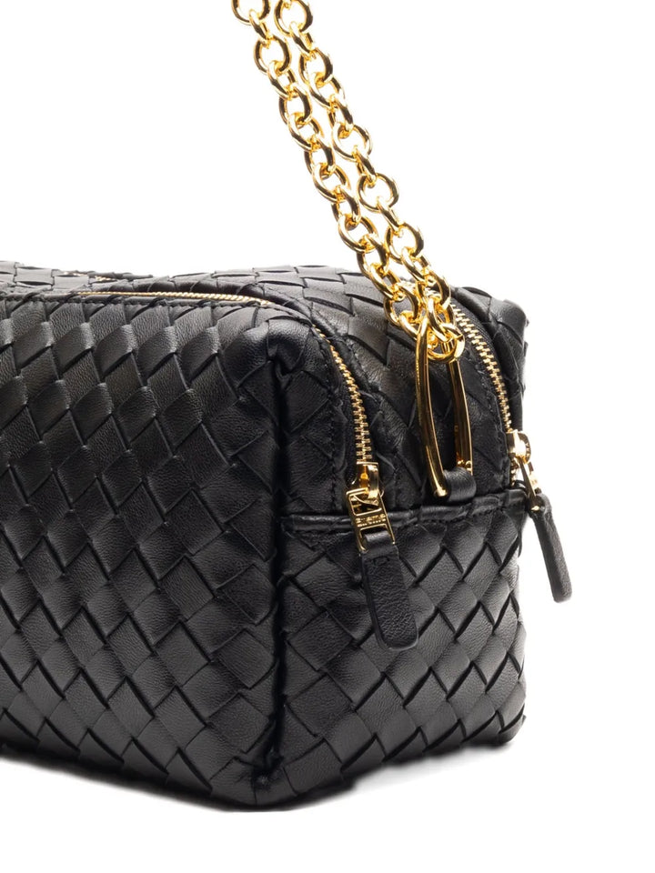 Elleme Trousse Woven Chain Luggage — Same as shown — Size One Size — Back View