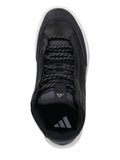 adidas Acesmash Mid Winter Lace-Up — Black — Size US M 3.5 - US W 5 — Top View