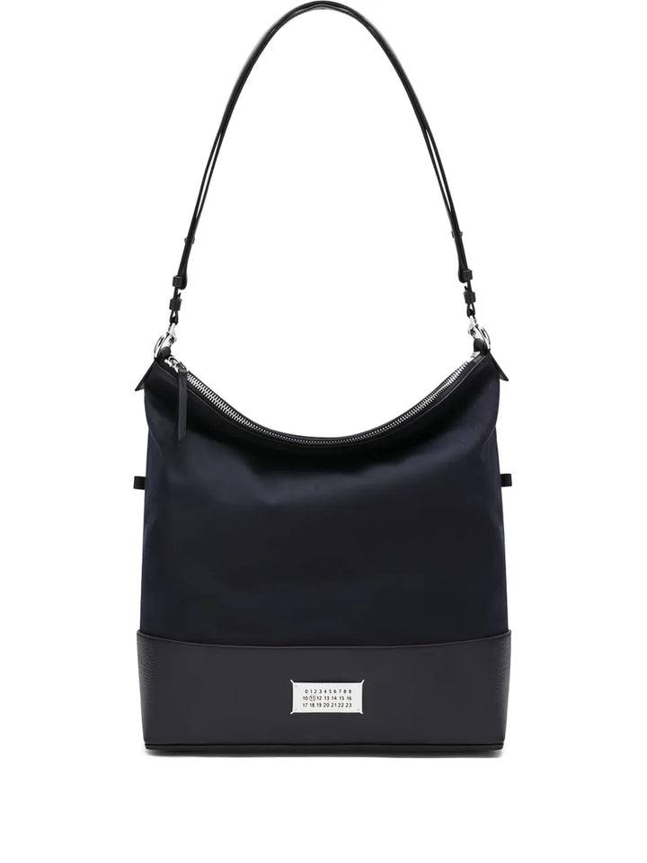 Maison Margiela Logo Plaque Messenger Bag — Same as shown — Size One Size — Front View