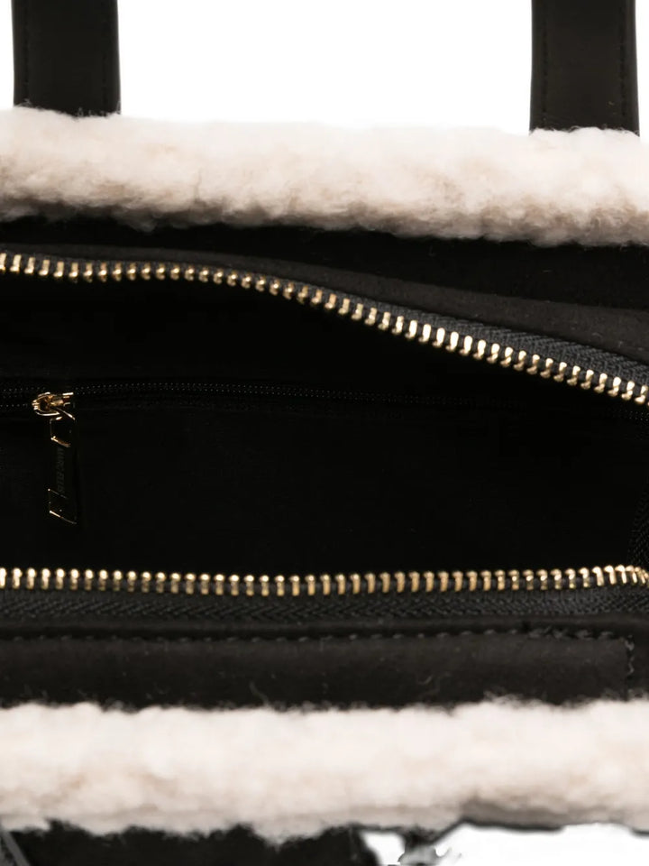 Marc Ellis Buby Shearling Trim Shoulder Bag — Same as shown — Size One Size — Detail View