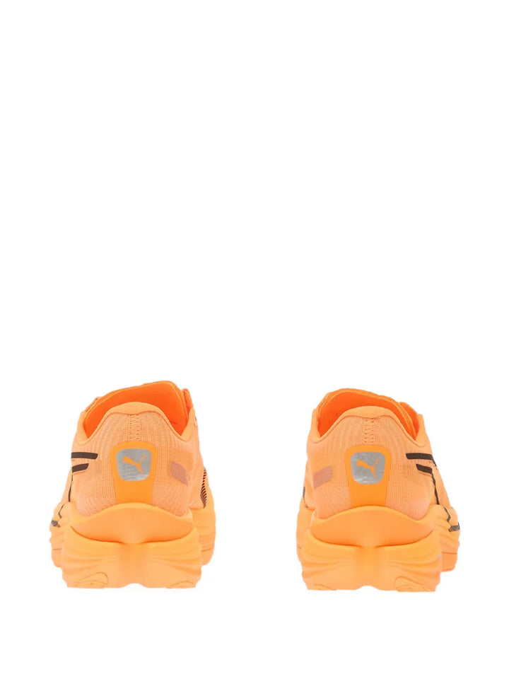 PUMA Deviate Nitro Elite 3 — Orange — Size US M 3.5 - US W 5 — Top View