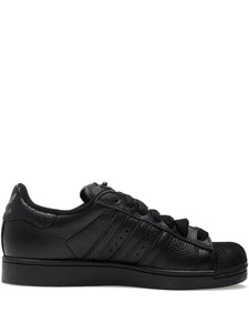 adidas Superstar Ii Studded Sneakers — Black — Size US M 9.5 - US W 11 — Front View